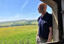 Mark Dinning, Head of Conservation at Durham Wildlife Trust, surveys the beauty of Hannah's Meadow
