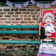 Thirsk Yarnbombers have put together a jubilee display around the town Picture: SARAH CALDECOTT