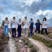 The Whitby Distillery team, with Jess Slater third from left and Luke Pentith in the centre