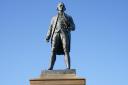 The memorial statue for Captain James Cook in Whitby