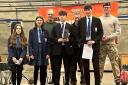 Winners in the intermediate category of the annual technology contest