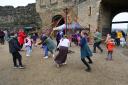 Maypole dancing at Richmond Castle for a previous MayFest Picture: CHRIS BOOTH