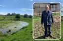 Richard Webster, who has a farm at Gatenby, near Leeming, North Yorkshire, first noticed an issue on December 28 last year