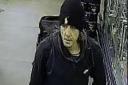 CCTV following a theft from the Inner Space Stations shop, in Hull Road, York