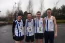 GOOD FRIDAY: The team of Darlington Harriers at the Elswick Relays