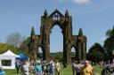 PRIORY FUN: People bask in the sun at Guisborough Priory for the Picnic at the Priory event. Picture: TOM BANKS.