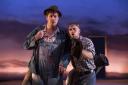 Kristian Phillips as Lennie and William Rodell as George in Of Mice and Men