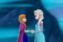 A scene from Disney film, Frozen