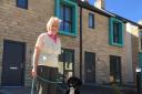 HOMES: Irene Nichol outside her new home in Gilling West