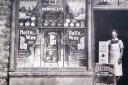 OPEN ALL HOURS: Two pictures of Grocers R Campbell & Son, of Leyburn, taken in the early 20th century
