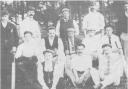 Ingleby Greenhow Cricket Club on the Old Manor Ground in approximately 1910