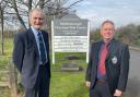 Geoff Moore (left) and Alan Chillmaid are both members of the Middlesbrough Municipal Golf Club committee Picture: TEESSIDE LIVE