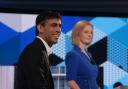 Liz Truss and Rishi Sunak will come up against each other in another hustings showdown in front of Conservative party members as the pair visit the region for the first time on their UK tour 
Picture: PA