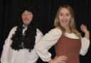 Simon Gibson as King Charles II and Katie Bowie as Nell Gwynn