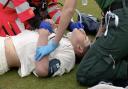 Cricketer Brendan Jackson is treated by YAA after breaking his leg and ankle