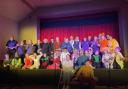 The cast of last year's Hawes Operatic Society show, Snow White