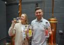 Yasmin Gibson, managing director, and Will Sandick, distiller