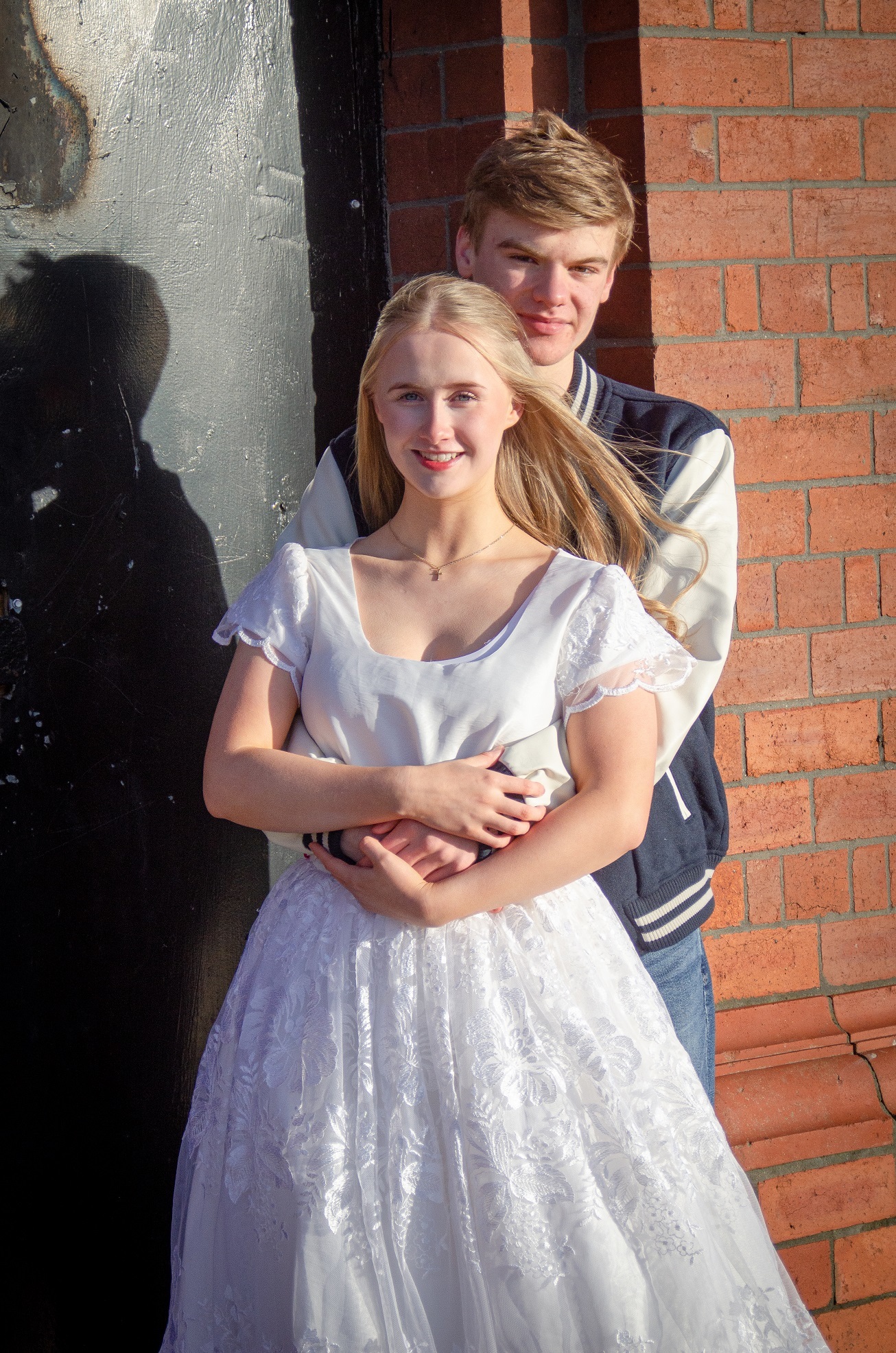 Tony and Maria in Crash Bang Wallop Youth Theatres production of West Side Story