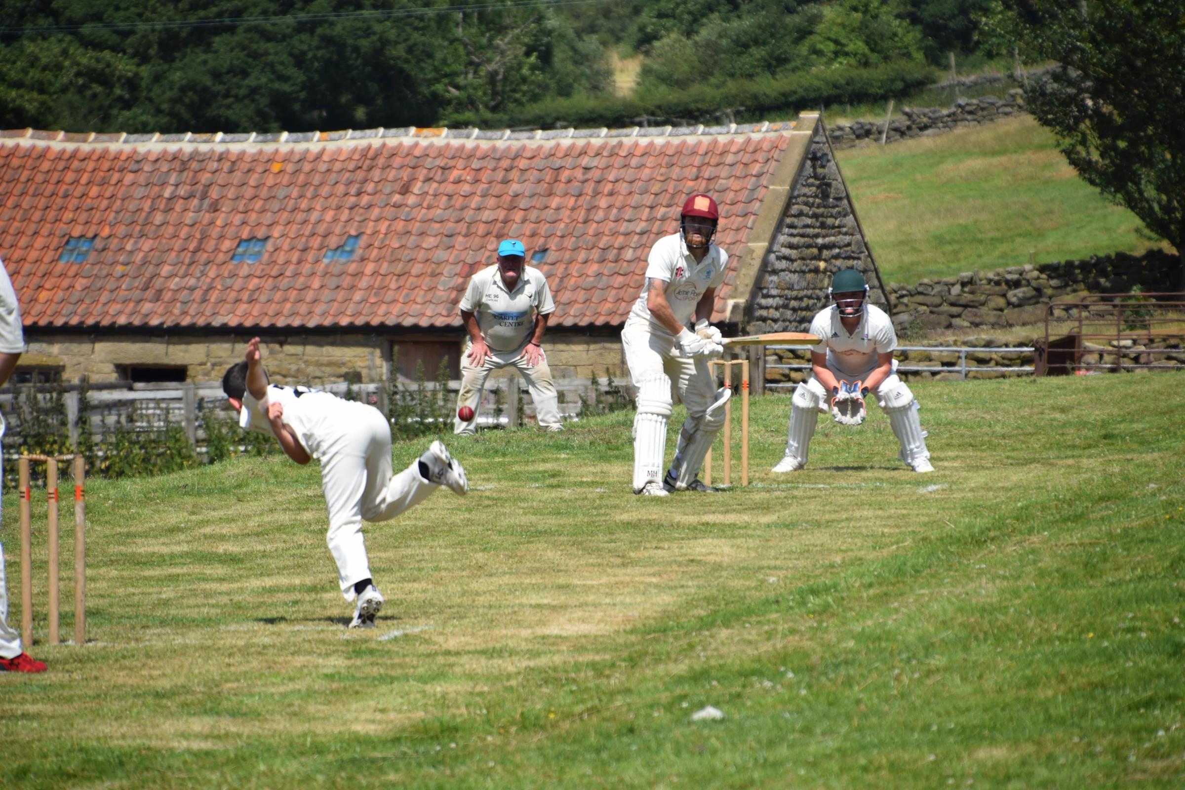 Thimbleby and Chop Gate contest the Hugill & Kirk trophy Picture: KATHERINE DODDS