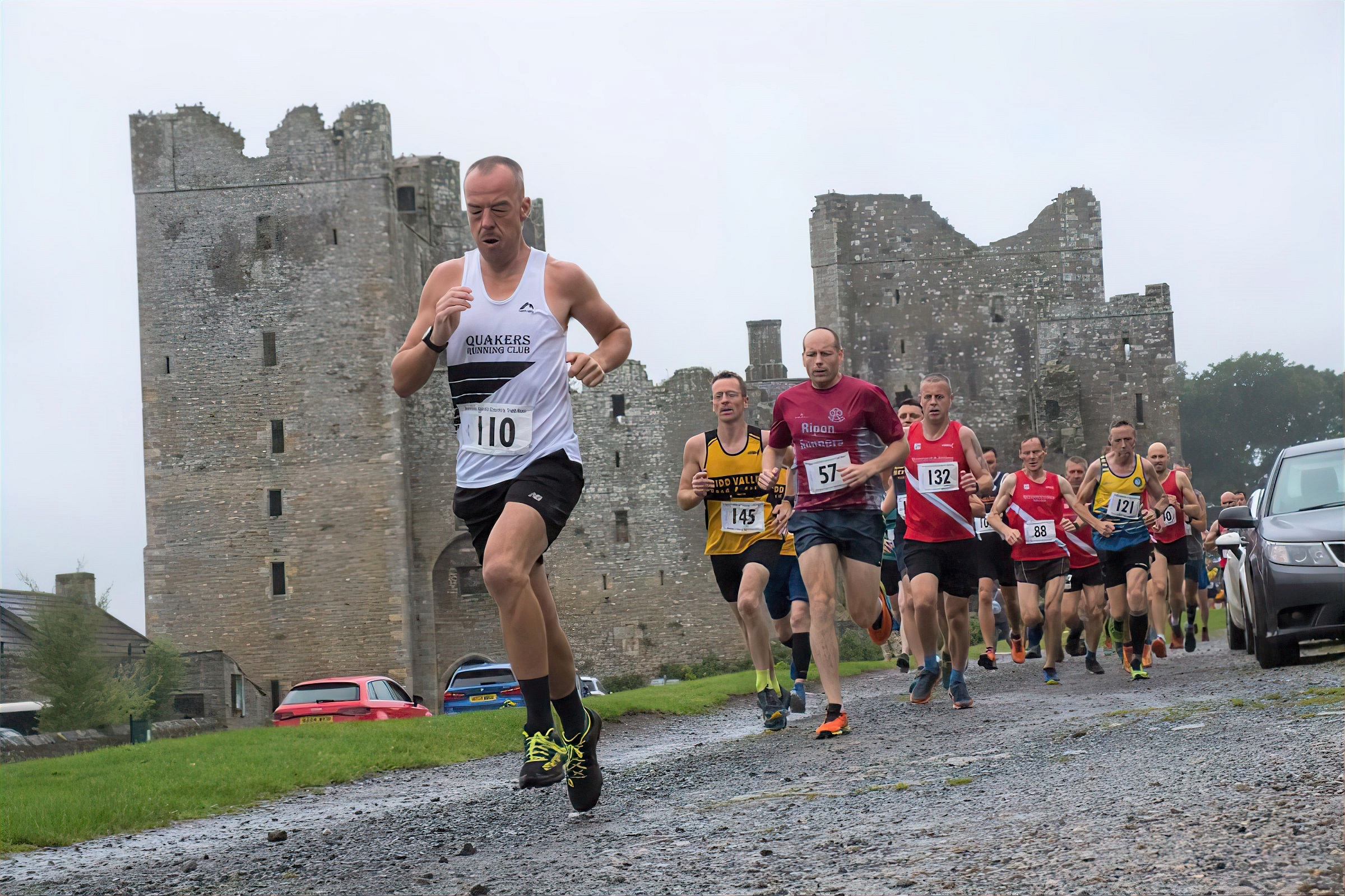 Runners at a previous James Herriot Country Trail Run