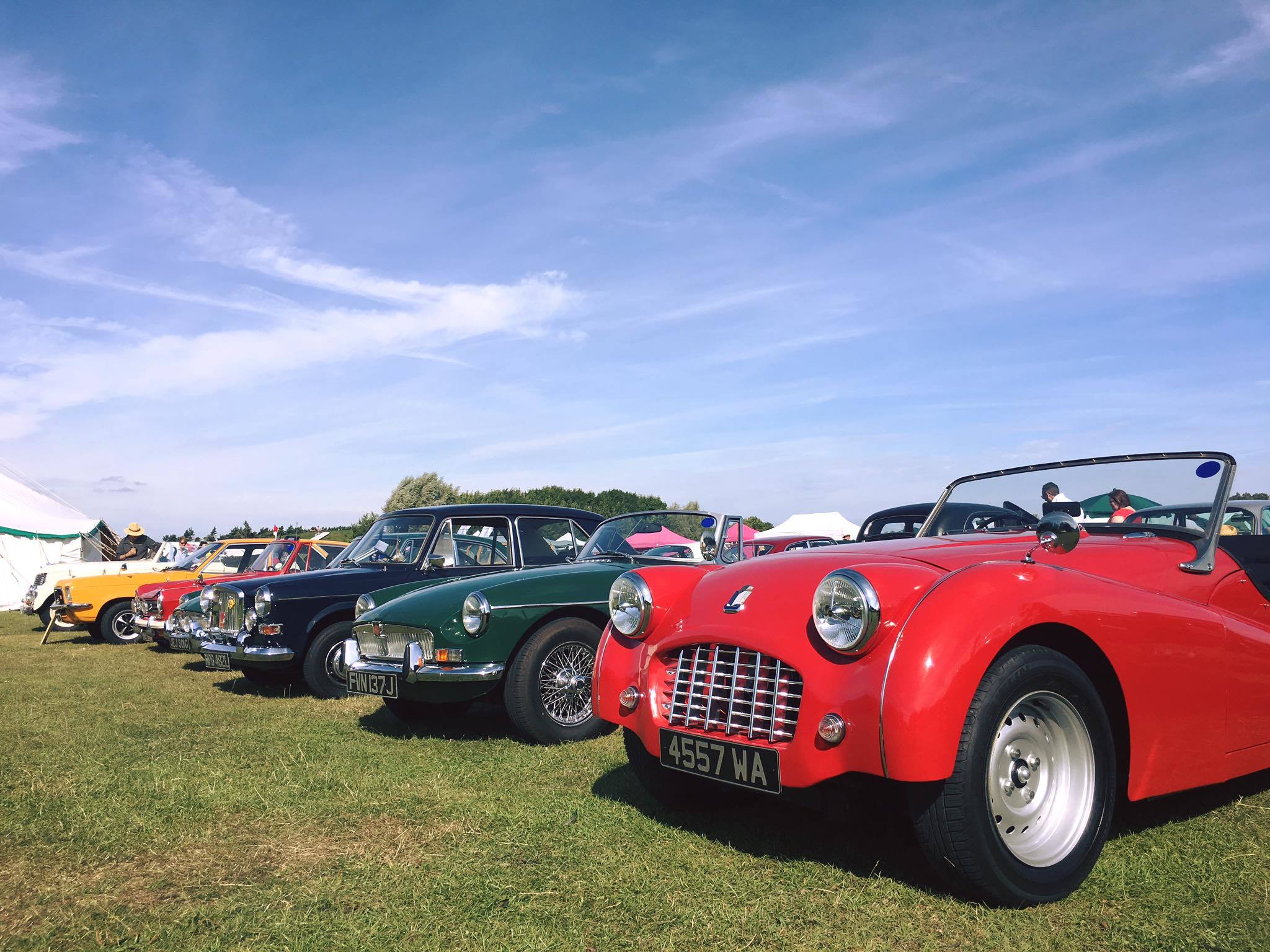 Away from the circuit, there will be around 600 vintage vehicles and classic cars of all makes, shapes and sizes on display Picture: Tony Todd Photography