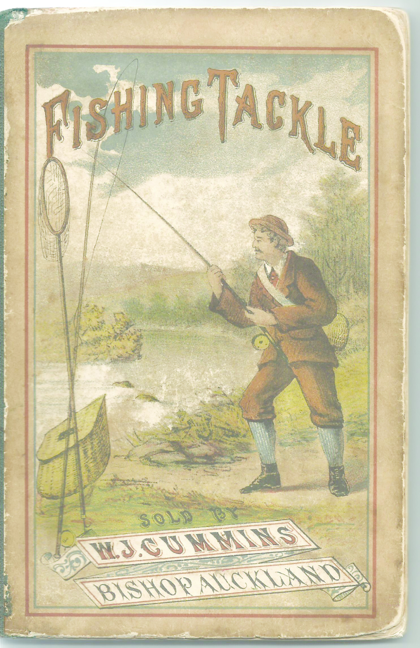 A fishing tackle catalogue by WJ Cummins, of Bishop Auckland, one of the biggest tackle dealers in the district