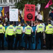 Extinction Rebellion protestors in London this week Picture: PA