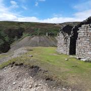 The leadstore on the surface of Gunnerside Gill - but what industrial treasures lie below ground?