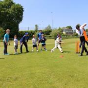Rishi Sunak faces a delivery at a Richmondshire CC holiday coaching camp held at Richmond School