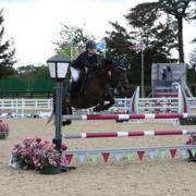 Darlington's Zoe Shields takes the Pony Bronze League 148cm & Under Final
