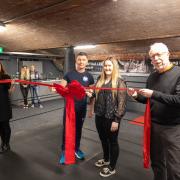 Catherine Pringle, 2018 National Female Boxing Champion, officially opened the space for the Boxing Club in the basement of Northallerton Town Hall