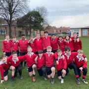 Richmond School's year seven and eight rugby teams