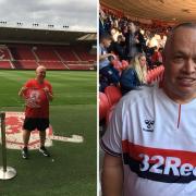 Self-professed “long suffering” Boro fan Alan Gregory will experience his millennium match at the Riverside on Monday when they play promotion hopefuls Huddersfield