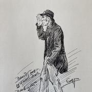 A Darlington yacker, cattle dealer David Cook, drawn about 1900 by renowned artist George Algernon Fothergill, although he didn't call him a yacker