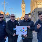 New radios have been given out to Darlington's local businesses in a new scheme to help keep the town centre safe Credit: DARLINGTON BOROUGH COUNCIL