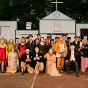 The Castle Players' production of The Comedy of Errors on the back lawn of The Bowes Museum. Picture: Castle Players