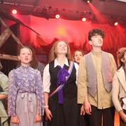 Manning the barricades in Barnard Castle Schools production of Les Miserables