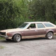 Designer sedan station wagon ‘Gucci Edition’ 1973 AMC Hornet V8  will feature at Stokesley's Classics on Show
