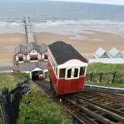 The famous Saltburn cliff tramway