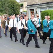 The traditional start of Reeth Show