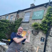 Mike Burn and the reborn Redmire Village Pub