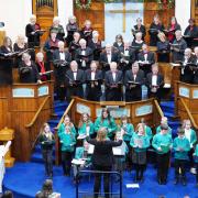 Guisborough Choral Society with the Highcliffe School Choir directed by Rebecca Johnson