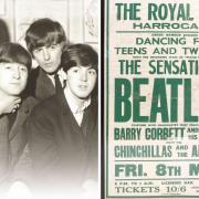 The original poster was for The Beatles’ show at Royal Hall, Harrogate, on March 8 1963