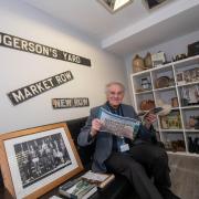 Volunteer, John Parkinson, at Northallerton’s Heritage Hub