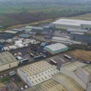 An aerial view of Dalton Industrial Estate where plans to create a decarbonisation scheme have won government funding