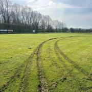 A number of sports fields in the Ryedale area appear to have been targeted by a vehicle 'grass tracking' across their pitches