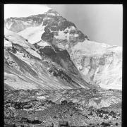 Bentley Beetham's picture of Base Camp with Mount Everest behind