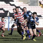 RUGBY: Mowden's Henry Robinson gets away. Picture: STUART BOULTON. (21877051)