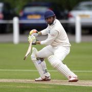 Phil Mustard batting for Hartlepool in their defeat at Darlington last weekend – Picture: CHRIS BOOTH
