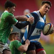 Santiago Socino was a try-scorer for Mowden Park in the defeat at Rosslyn Park last Saturday